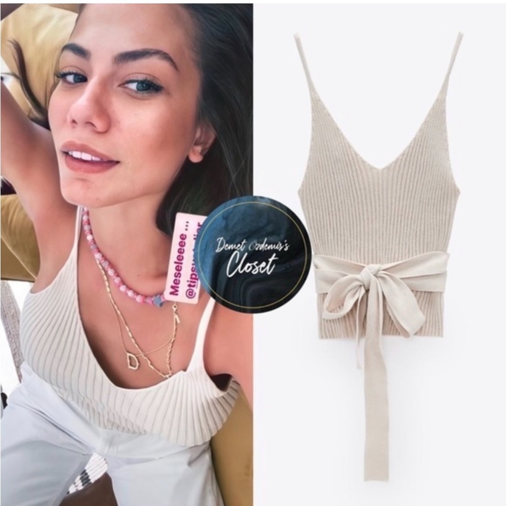 Zara belted top - Picture 8 of 8